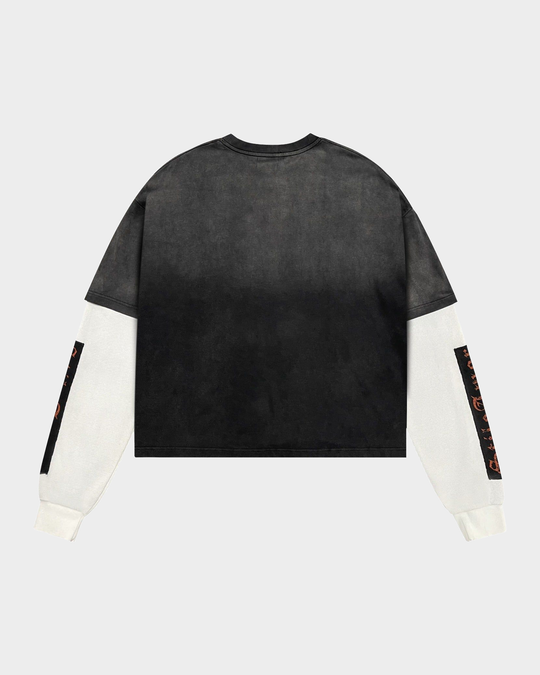 LA Victorial Longsleeve (Black/White)