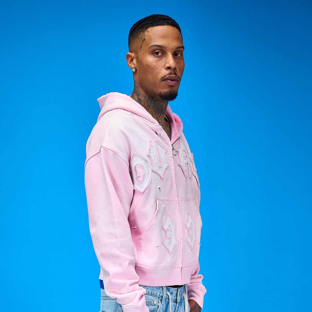 33 Pink Hoodie