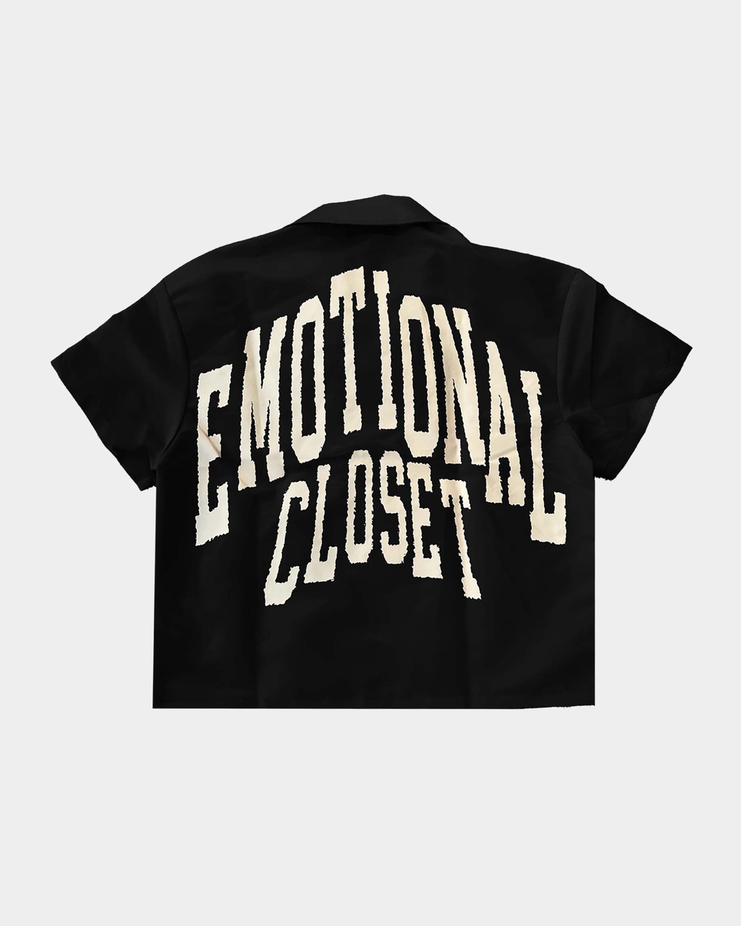 Black 'Backyard' Nylon Shirt