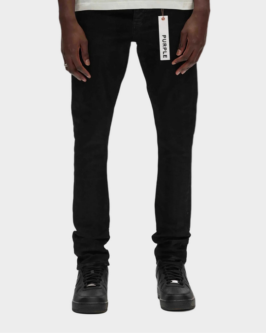 Black Resin 3/D Jeans