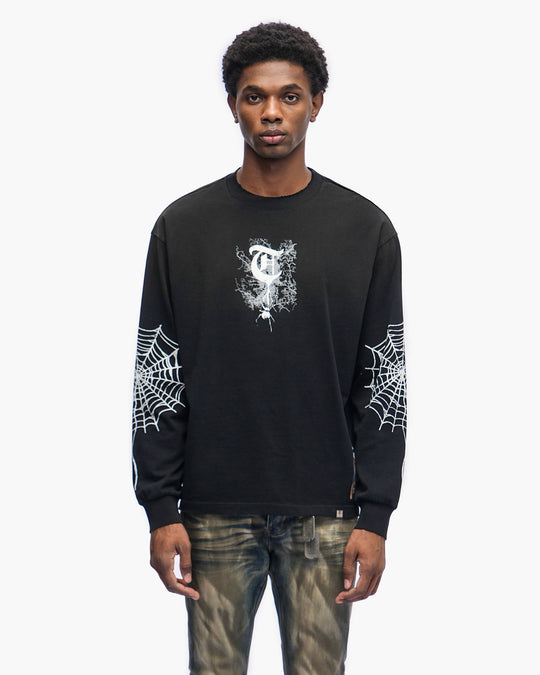 Black Widow Crewneck (Black)