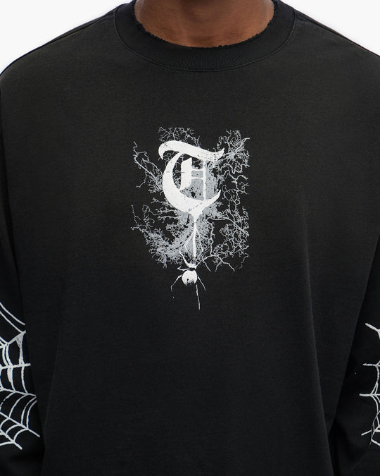 Black Widow Crewneck (Black)