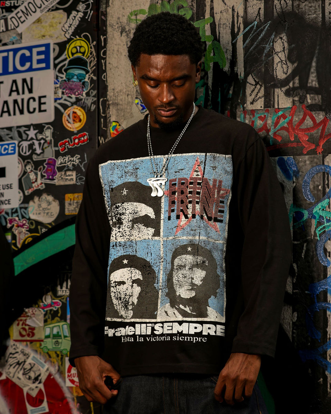Che Guevara Long Sleeve (Black)