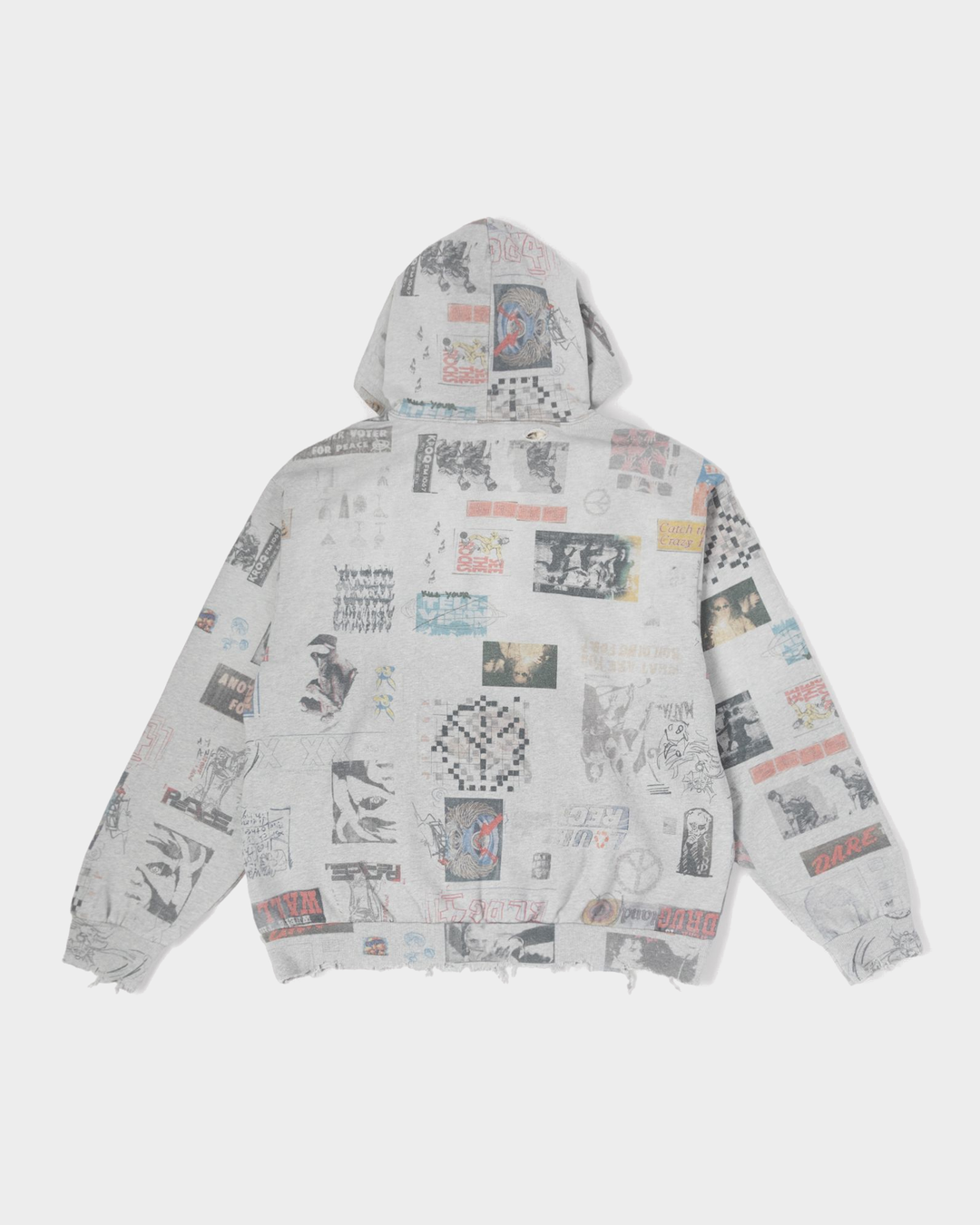 Construction Hoodie (Heather Grey)