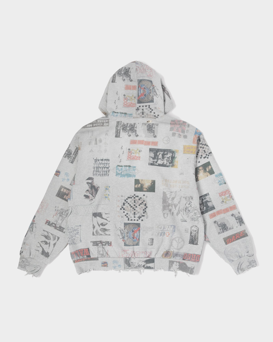 Construction Hoodie (Heather Grey)