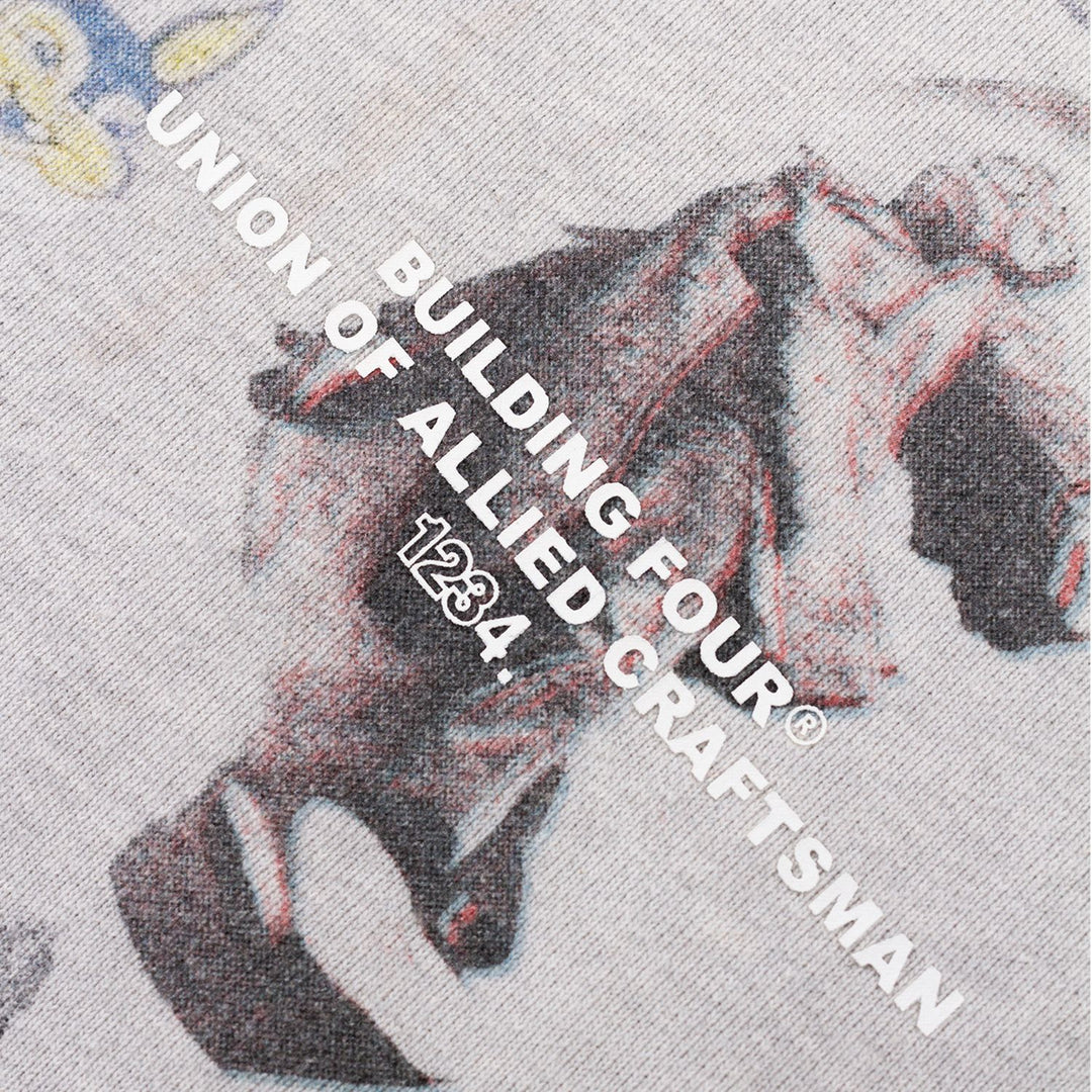 Construction Hoodie (Heather Grey)