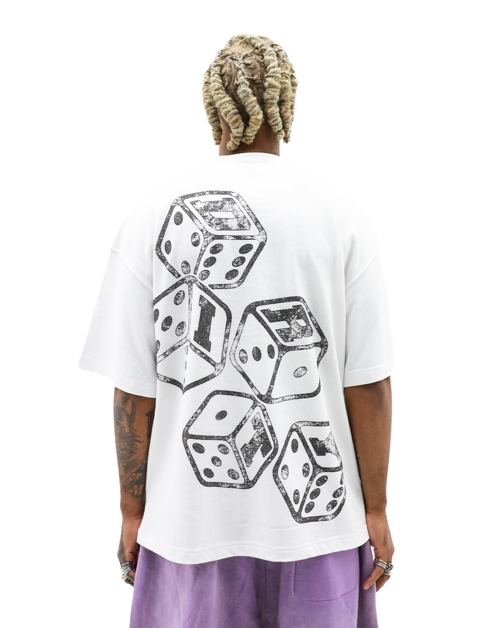 Dirty Dice Tee (White)