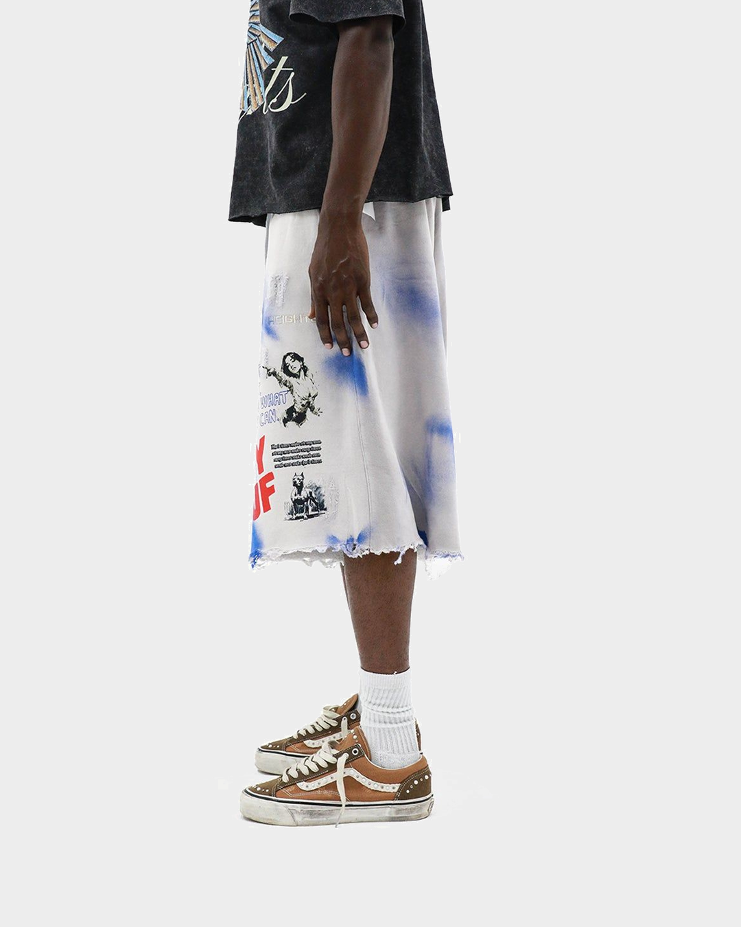 Dirty Souf Shorts (Sky Wash)