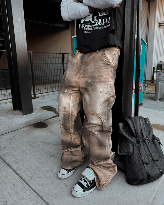 Double Knee Pants (Khaki)