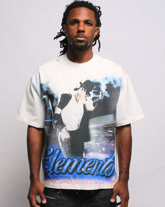 Billie Jean Tee (White)