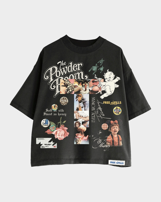 The Powder Room Tee (Black)