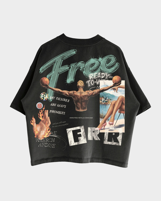 The Powder Room Tee (Black)