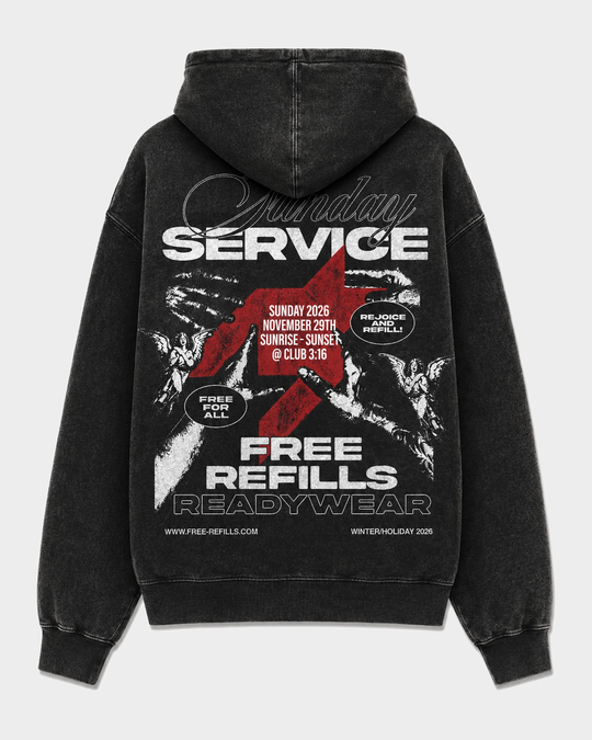 Sunday Service Hoodie (Black)