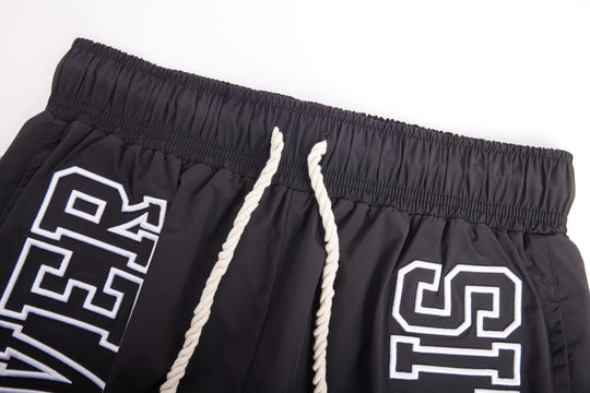 FS Nylon Track Shorts - Black