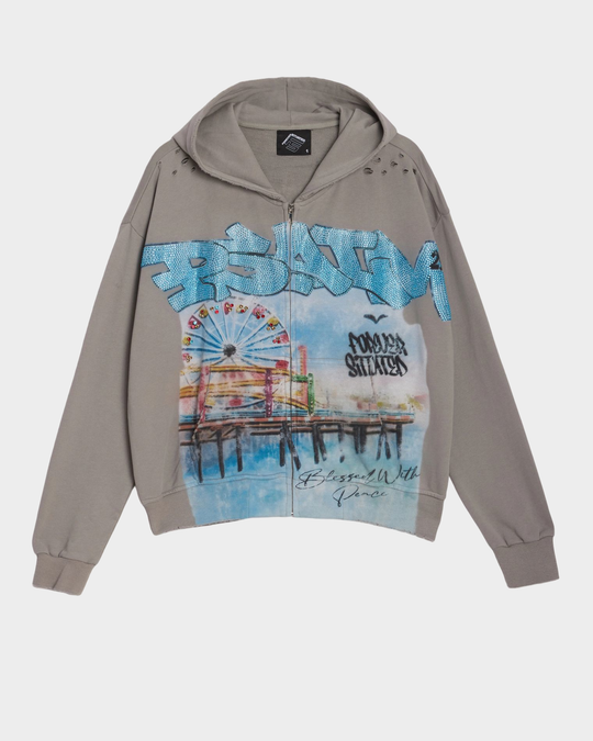 Ferris Wheel Hoodie (Gray)