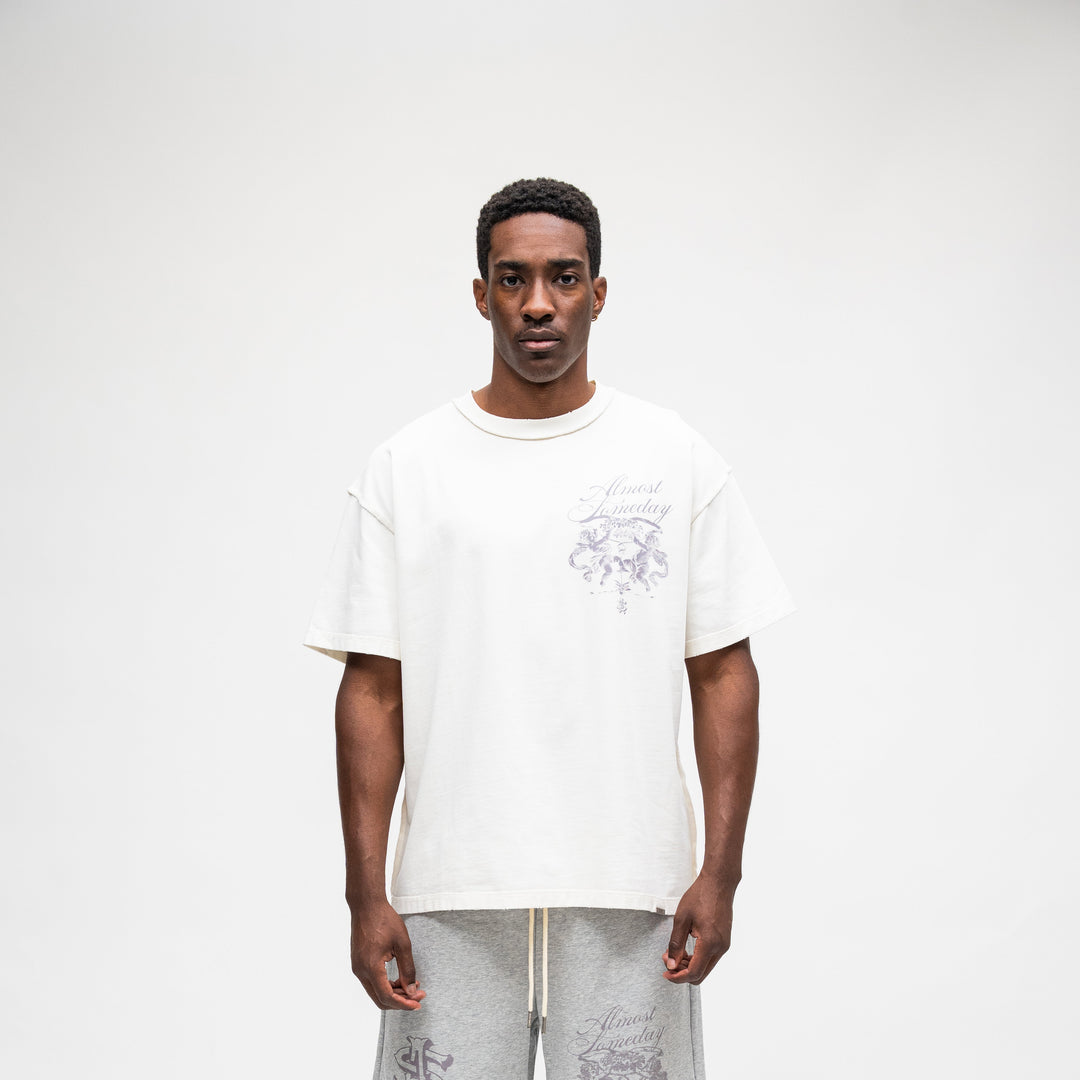 Flourish Tee (Cream)