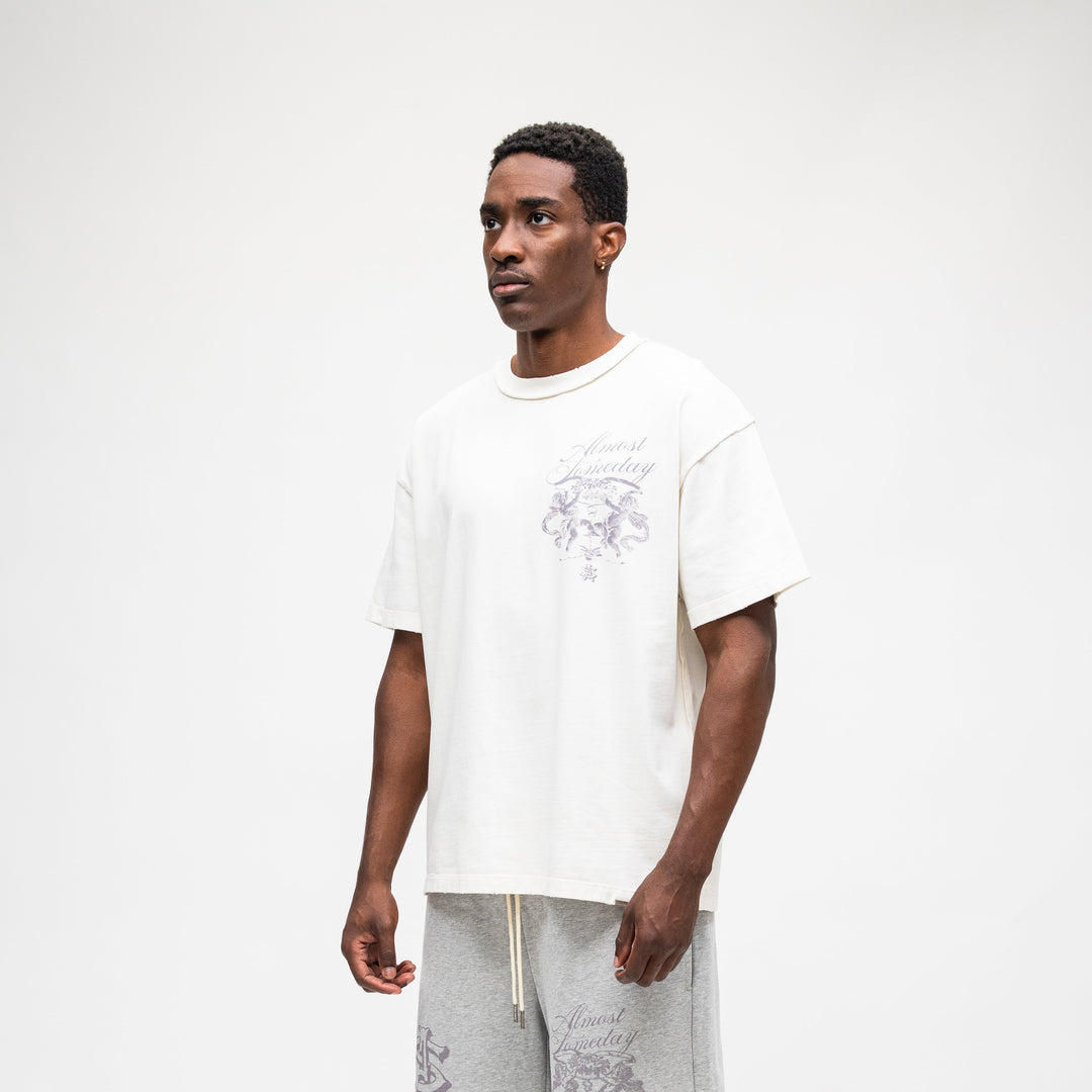 Flourish Tee (Cream)