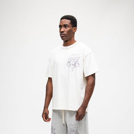 Flourish Tee (Cream)