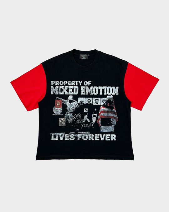 Fracture Tee (Black/Red)