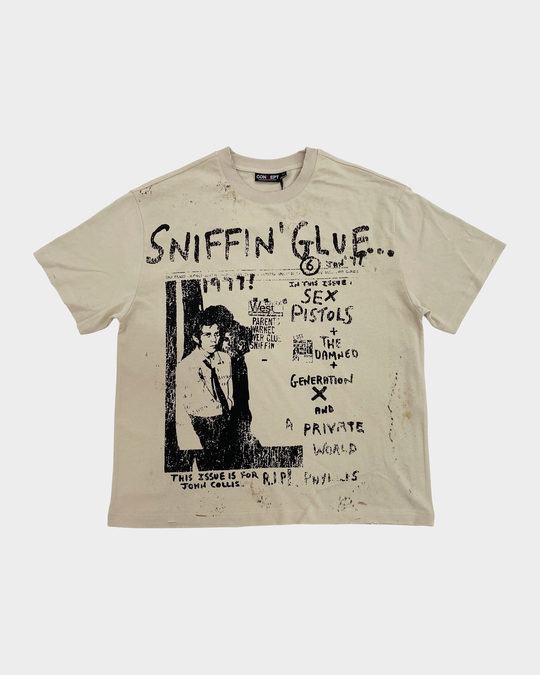 Glue Tee (Cream)