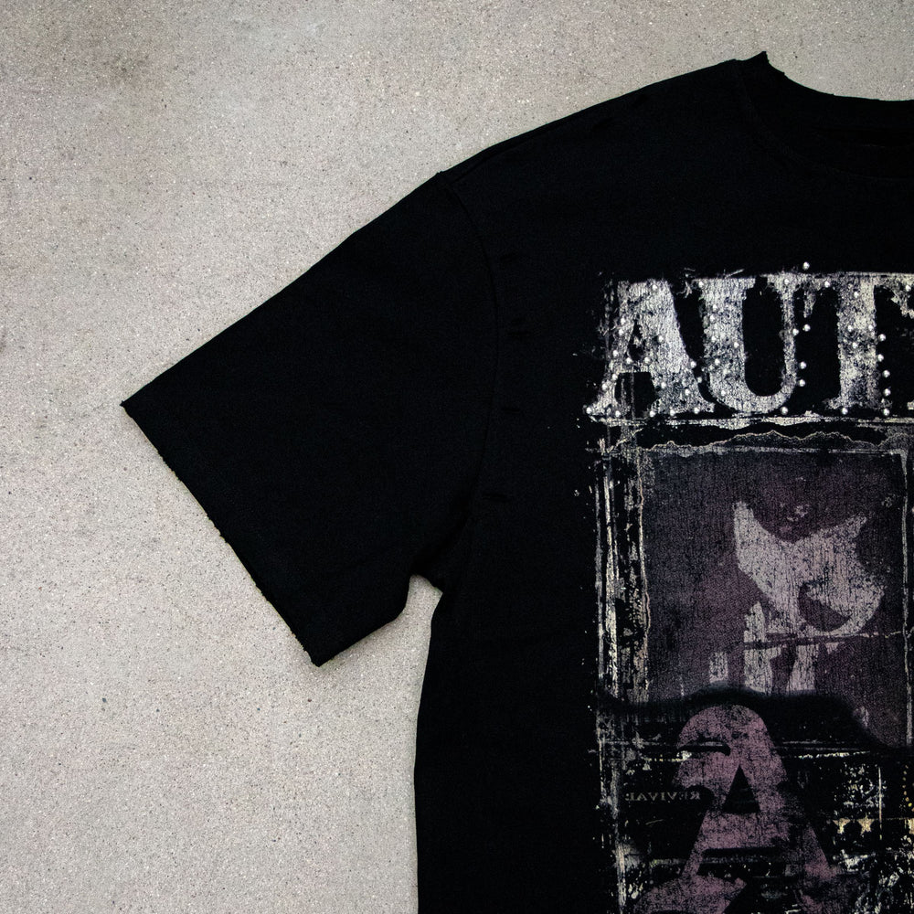 Grunge Tee (Black Wash)
