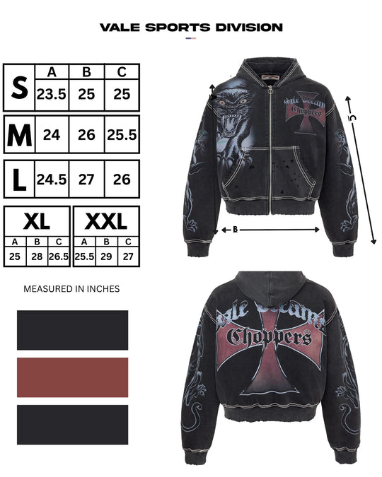 Hardy Boyz Zip Up (Black)