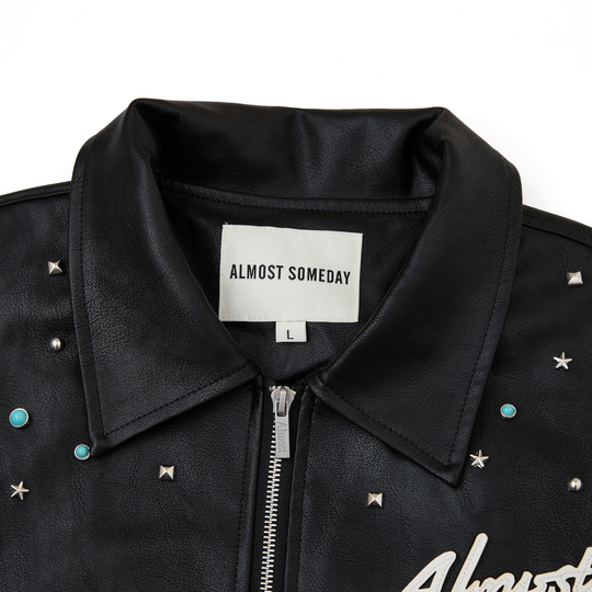 Hollywood Black Vegan Leather Jacket