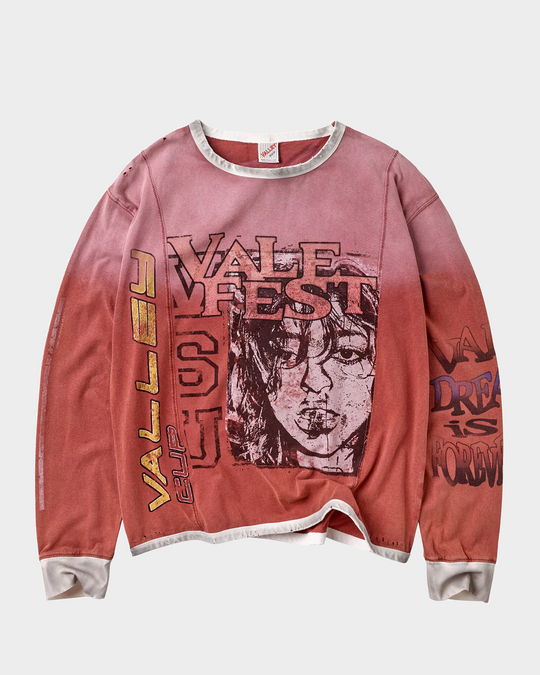 Hot Mess LS Tee (Red)
