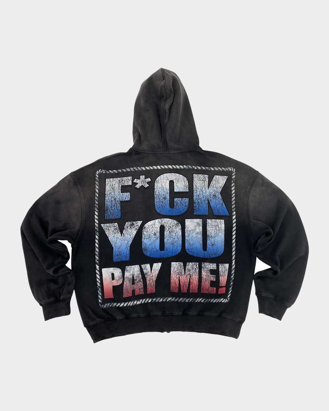 Iron Will 2.0 Hoodie (Black Wash)