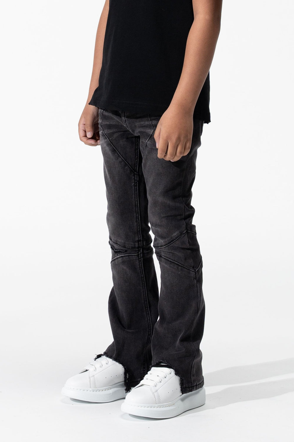 Kids Nickel Stacked Jeans