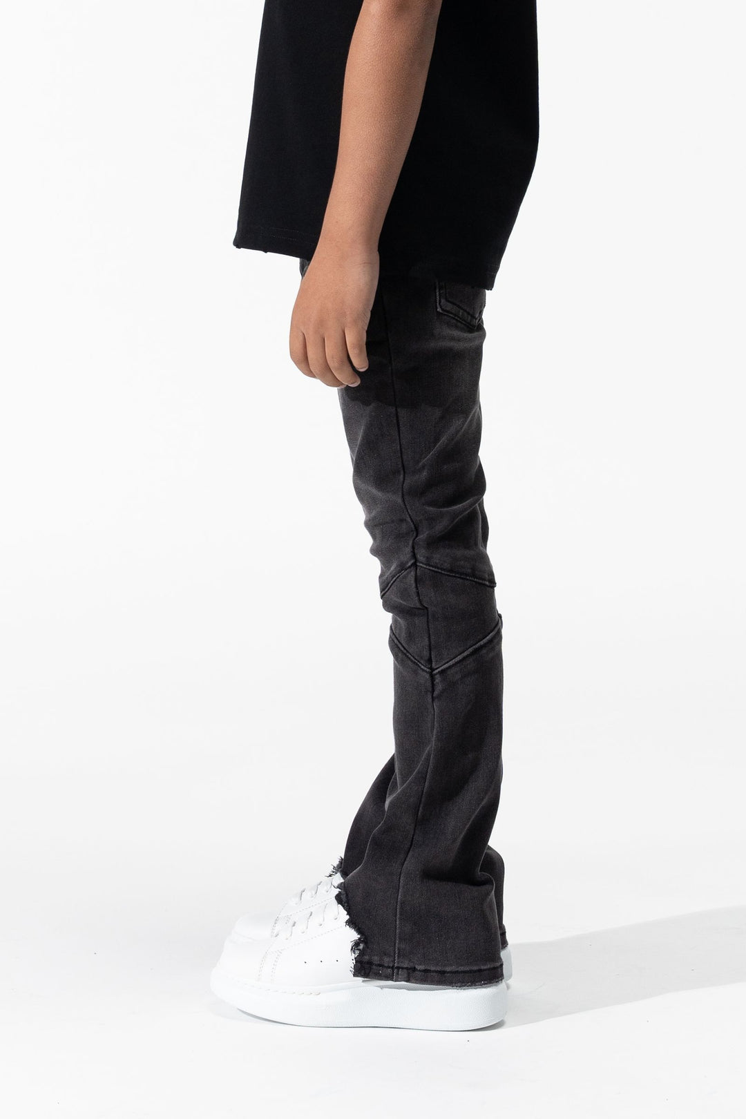 Kids Nickel Stacked Jeans