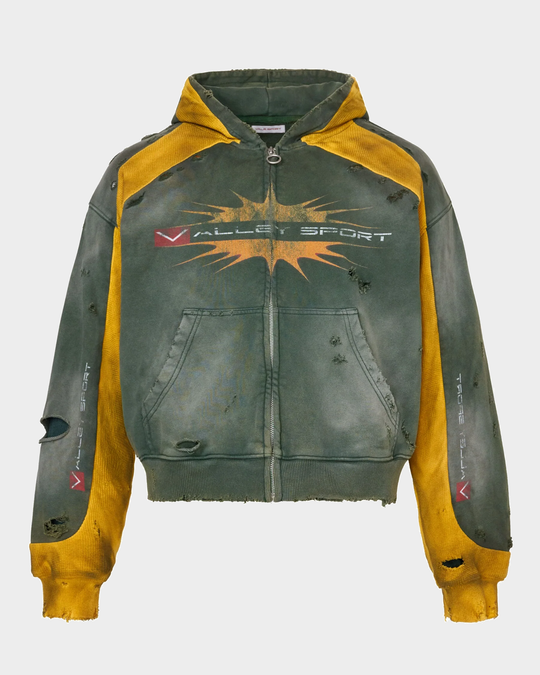 Khalifa Zip Up - Green