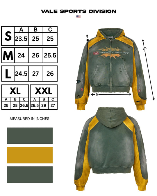 Khalifa Zip Up - Green