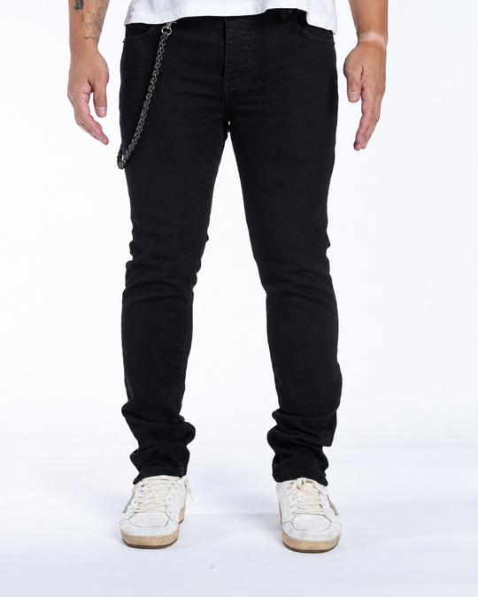 Skinny Core Non-Distress Denim (Black)