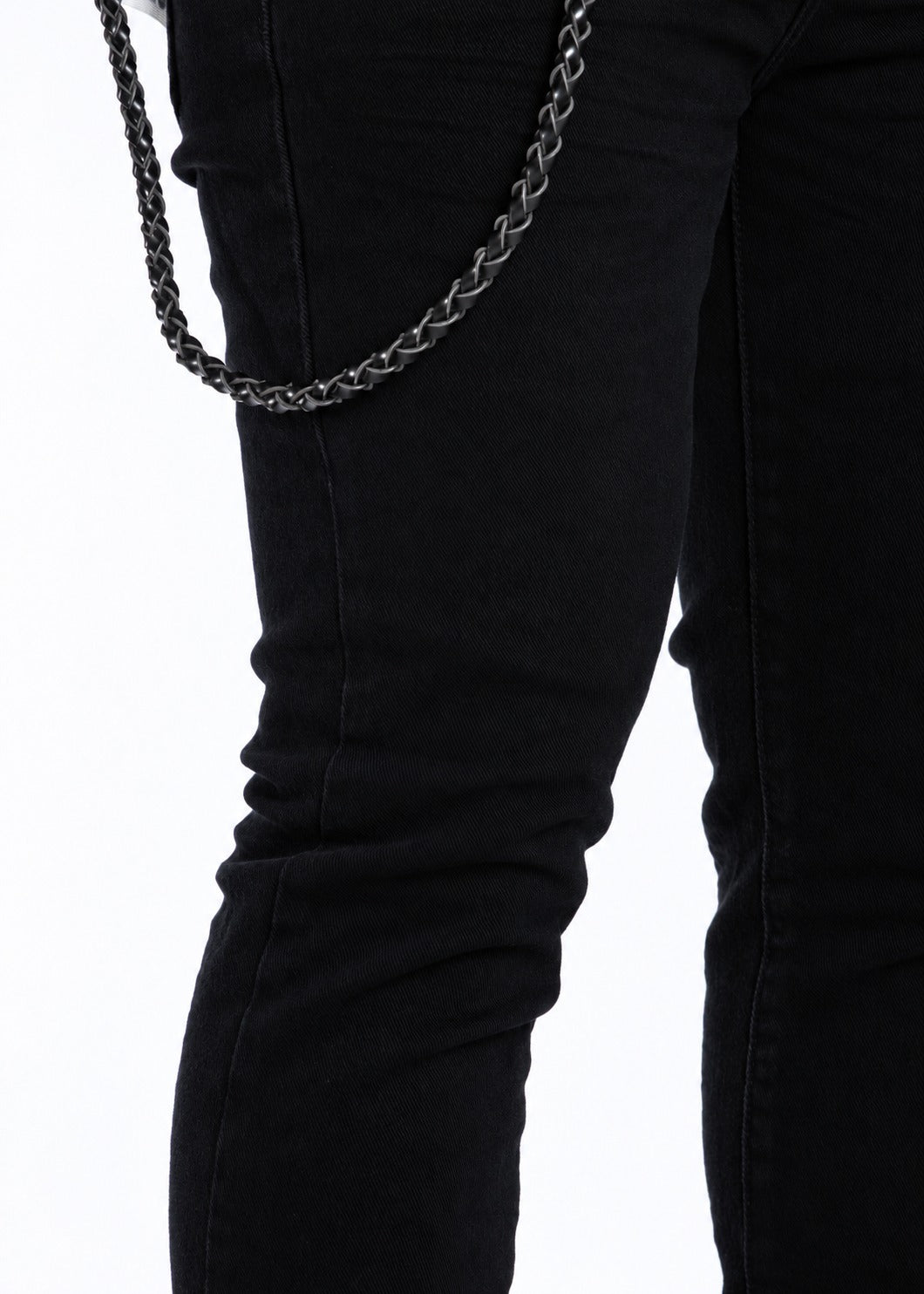 Skinny Core Non-Distress Denim (Black)