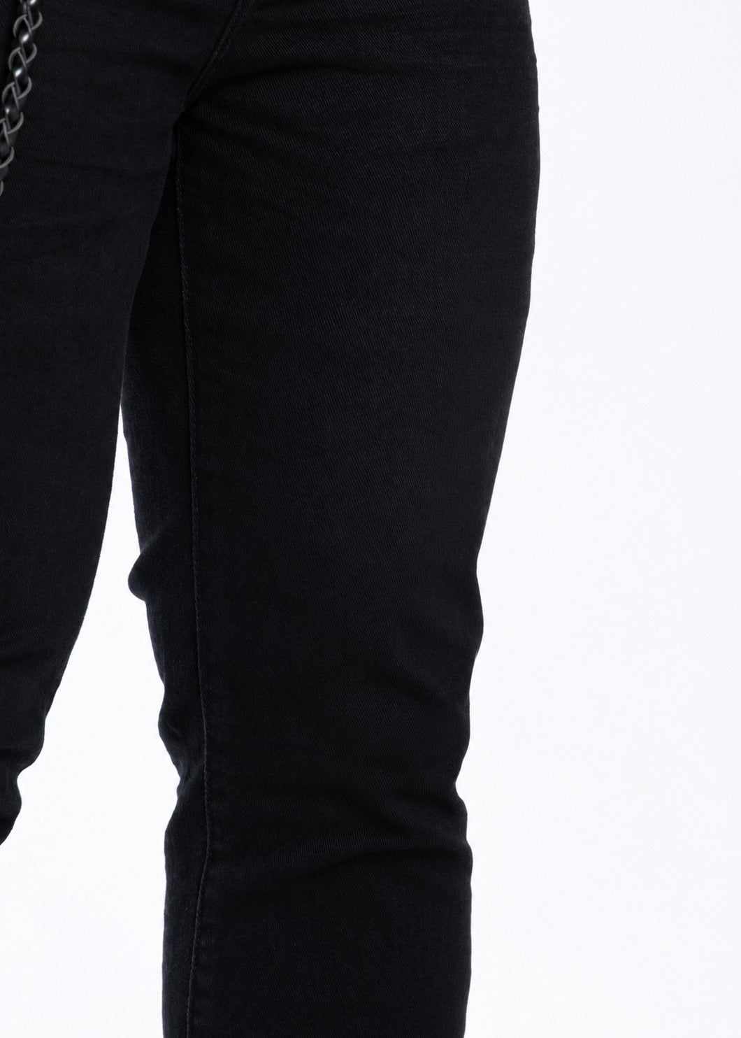 Skinny Core Non-Distress Denim (Black)