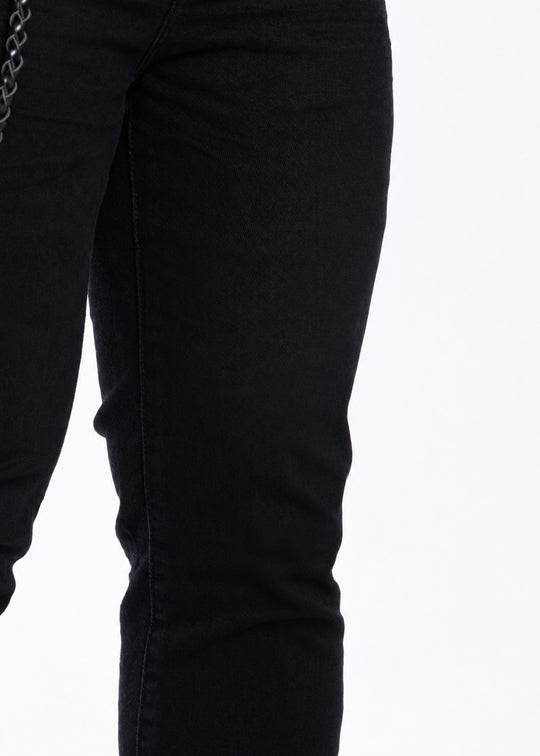 Skinny Core Non-Distress Denim (Black)