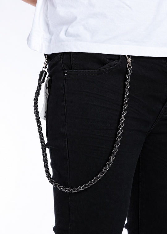 Skinny Core Non-Distress Denim (Black)