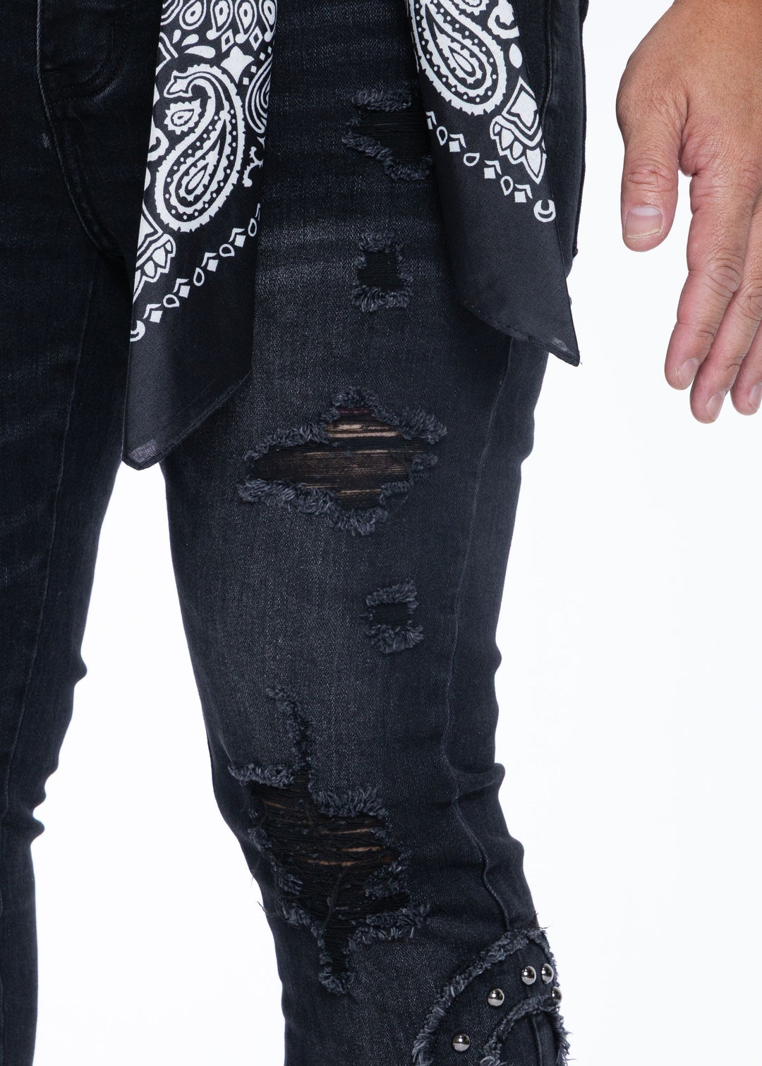 Ankh Denim (Black Bandana)