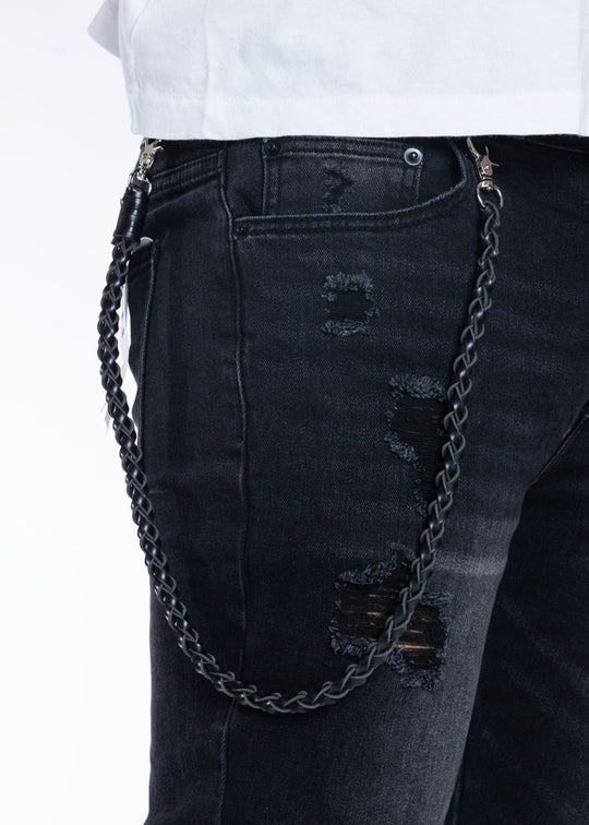 Ankh Denim (Black Bandana)