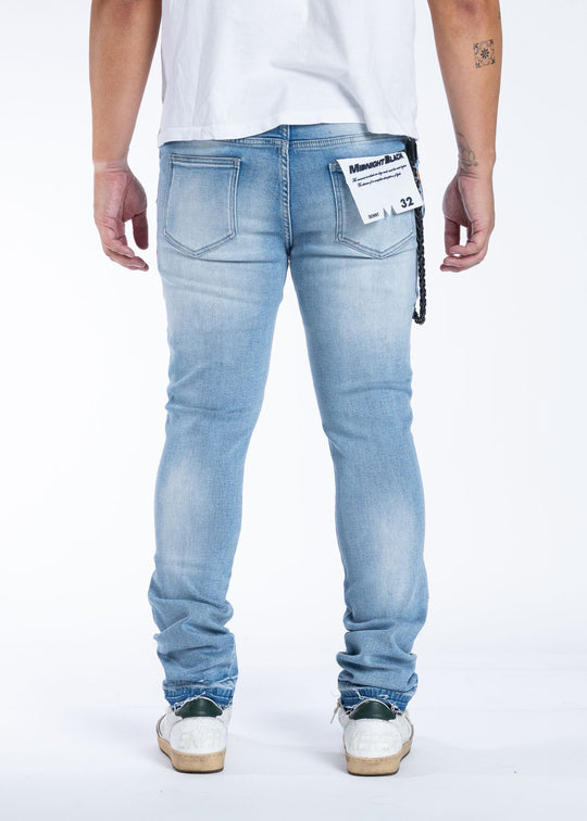 Flower Denim (Light Wash)