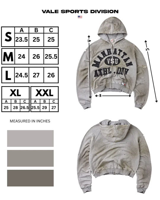 Vale Forever Manhatten Zip Up