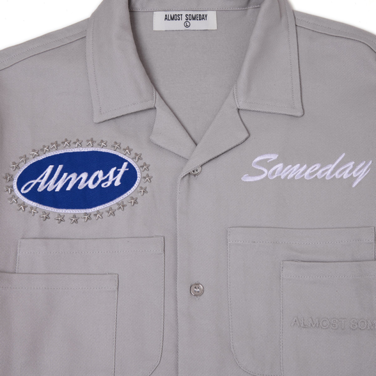 Mechanic Button Up Shirt Khaki