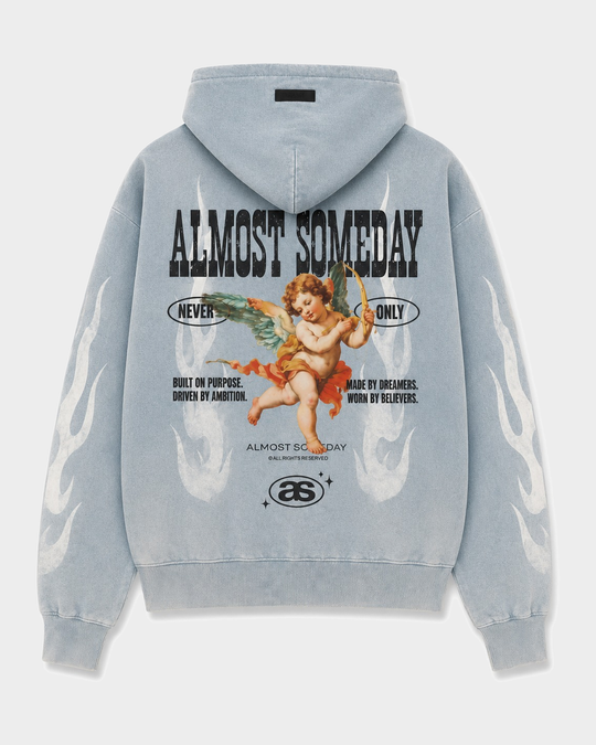 Members Zip Hoodie (Light Blue)