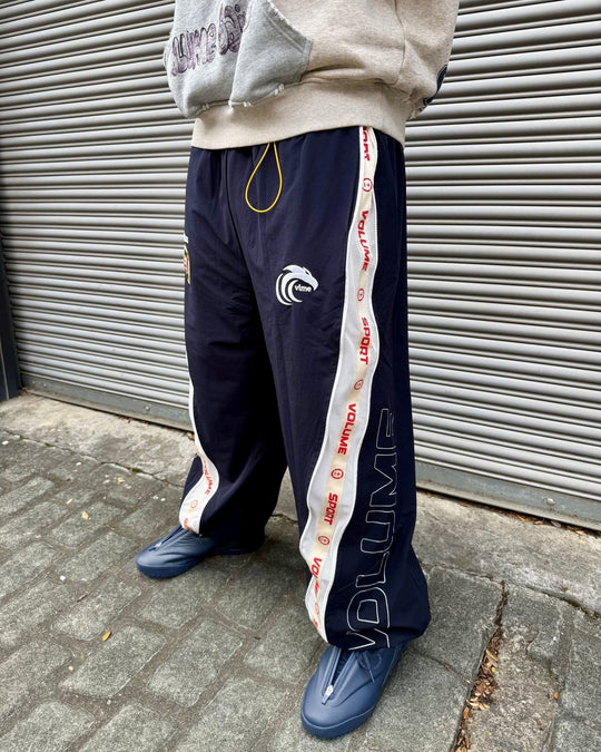 Moto Track Pants (Navy)