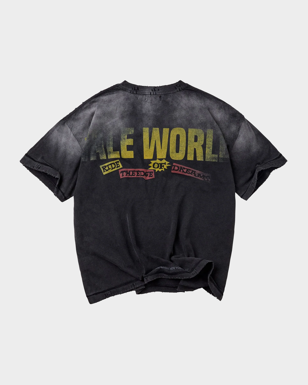 Vale Newspaper Tee - Black