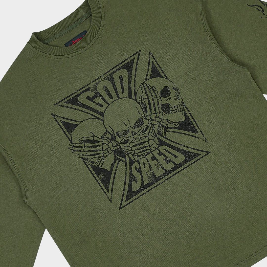Omerta LS Tee (Olive)