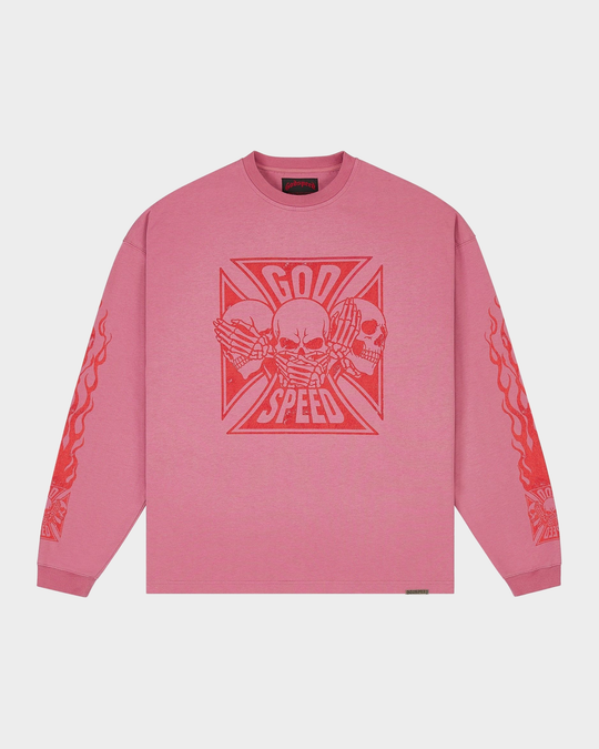 Omerta LS Tee (Pink)