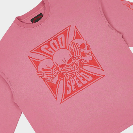 Omerta LS Tee (Pink)