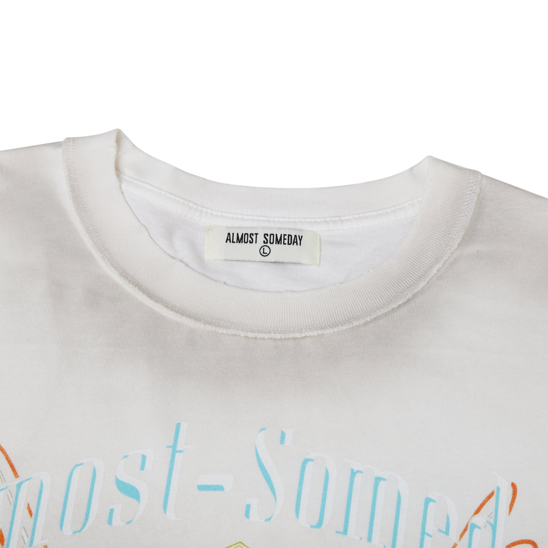 Outward Tee (Dirty Wash White)
